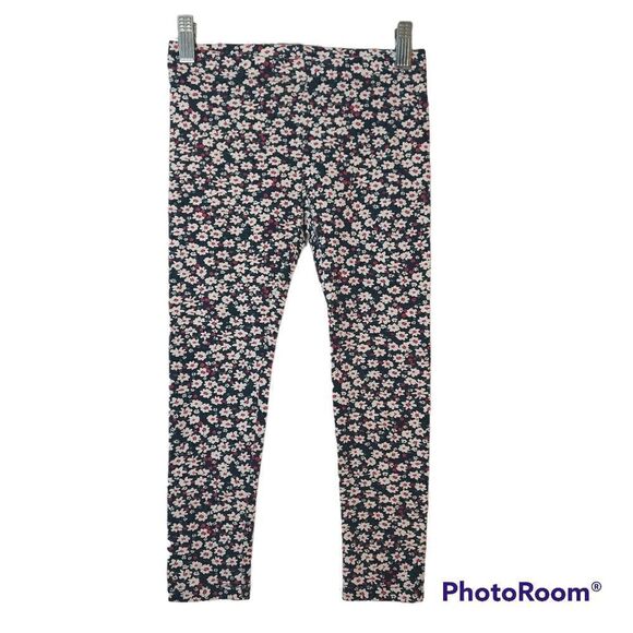 Kid's Girls Floral Leggings - Picture 1 of 8